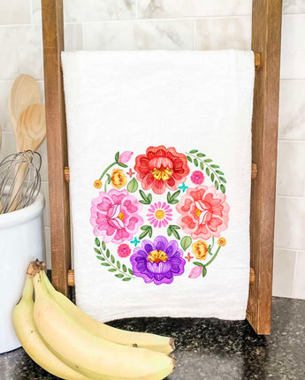 Floral Circulo - Cotton Tea Towel