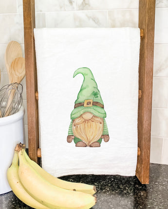 St. Patrick's Gnome - Cotton Tea Towel