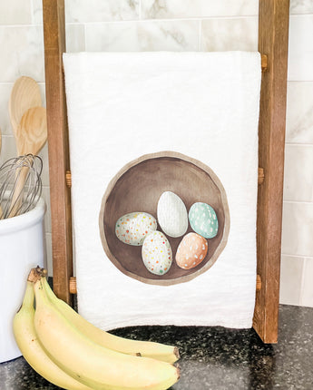 Eggs in a Bowl - Cotton Tea Towel