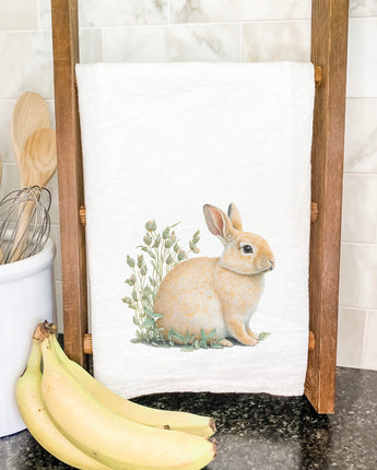 Rabbit in Grass - Cotton Tea Towel