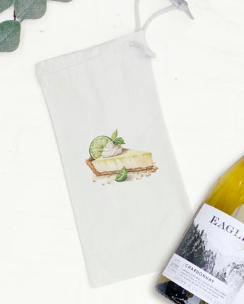 Key Lime Pie - Summer Canvas Wine Bag