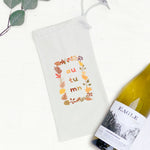 Autumn Abstract - Canvas Wine Bag