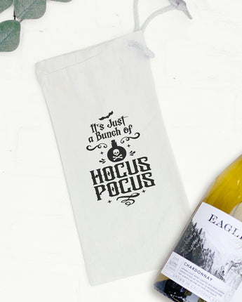Hocus Pocus - Canvas Wine Bag