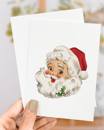 Vintage Santa - Greeting Card