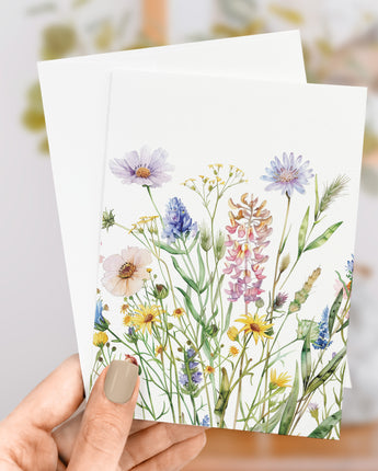 Wildflowers - Greeting Card