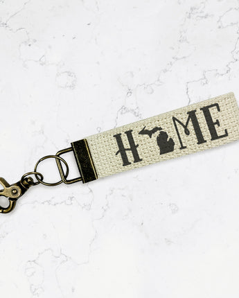Home State - Custom Trigger Snap Key Fob
