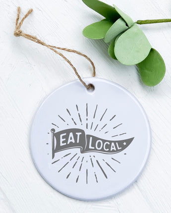 Eat Local - Ornament