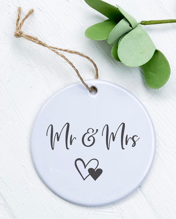 Mr & Mrs - Ornament