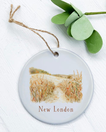 Fall Cornfield - Custom Ornament