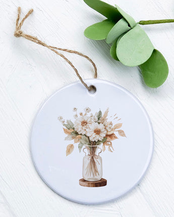 Harvest Florals - Fall Ornament
