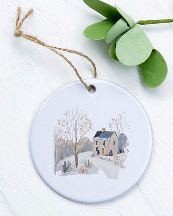 Winter Homestead - Ornament