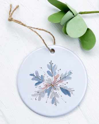 Painted Snowflake - Ornament