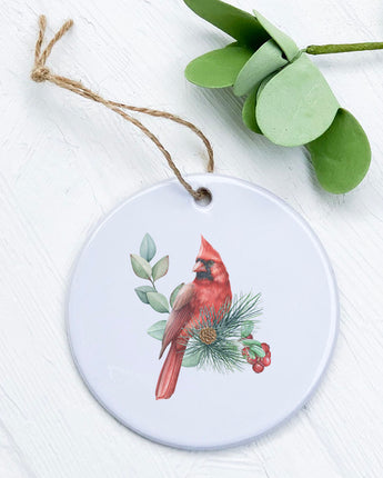 Cardinal (Fall Birds) - Ornament
