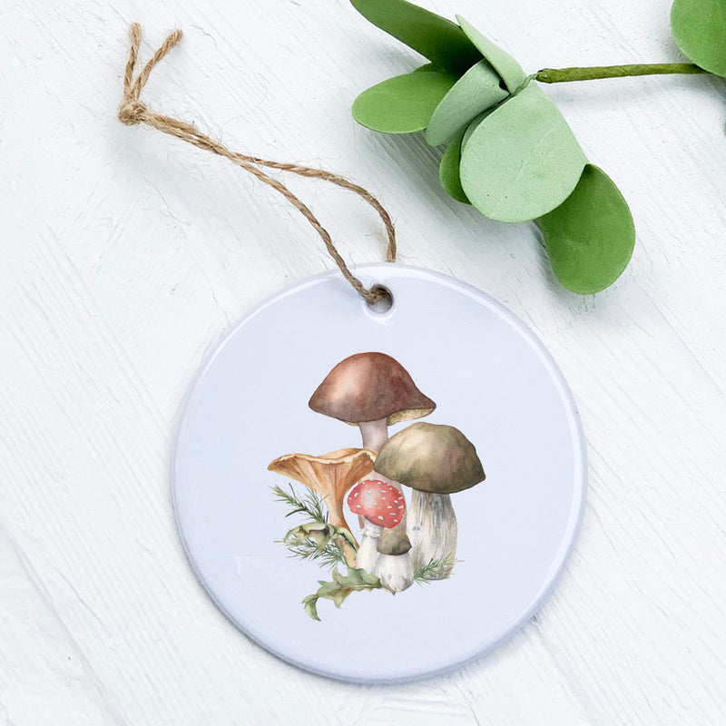 Forest Mushrooms - Ornament