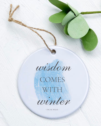 Winter Wisdom - Ornament