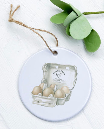 Fresh Eggs - Ornament