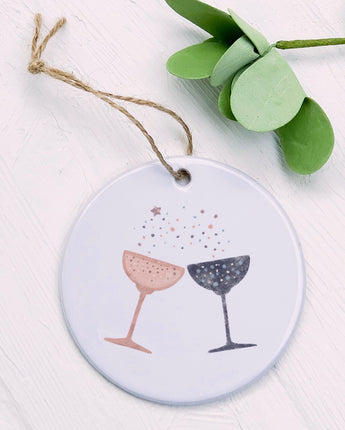 Champagne Toast - Ornament