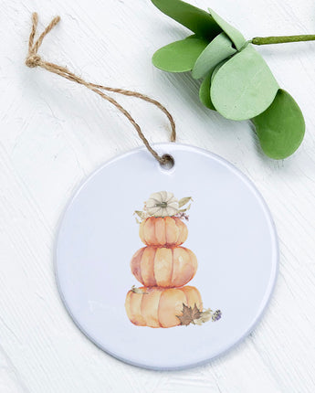Pumpkin Stack - Ornament