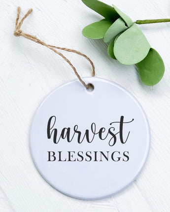 Harvest Blessings - Ornament