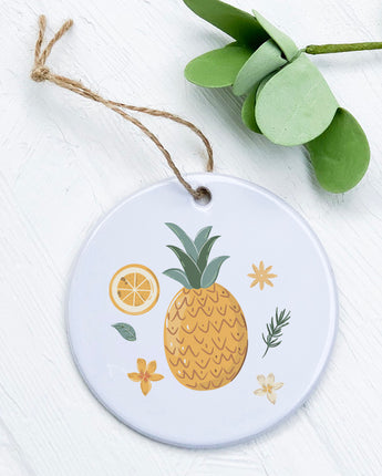 Summer Pineapple - Ornament