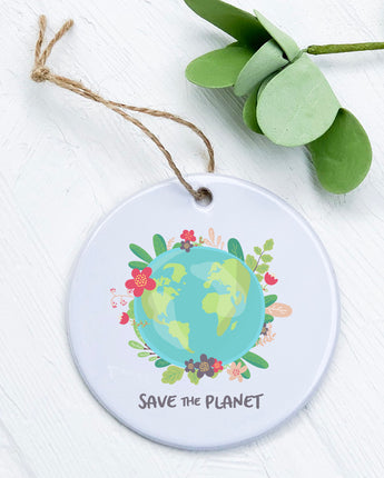 Save the Planet - Ornament