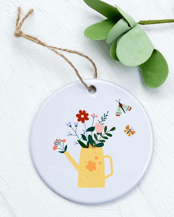 Spring Watering Can - Ornament