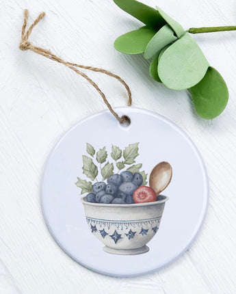Farmhouse Fruit Bowl - Ornament
