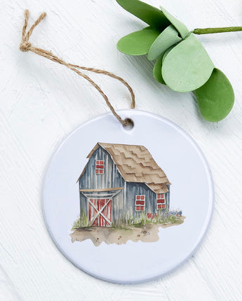 Painted Barn - Ornament
