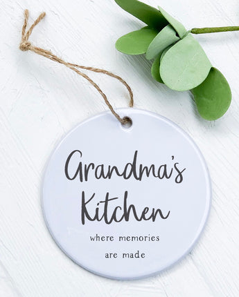 Grandma's Kitchen - Ornament
