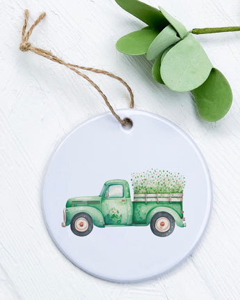 Irish Farm Truck - Ornament