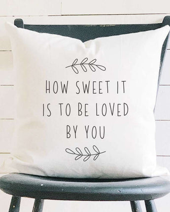 How Sweet it Is - Square Canvas Pillow