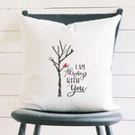 I am Always with You - Square Canvas Pillow