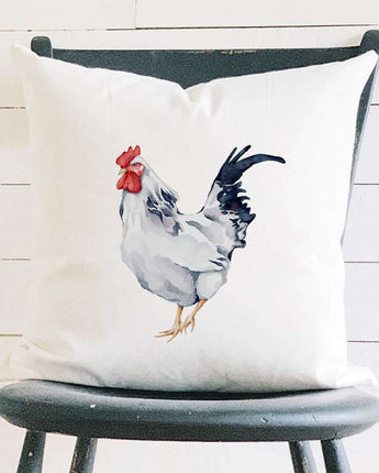 Rooster - Square Canvas Pillow