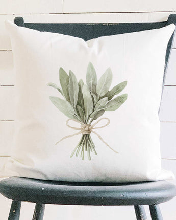 Bundle of Sage - Customizable Square Canvas Pillow