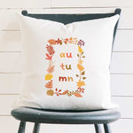 Autumn Abstract - Square Canvas Pillow