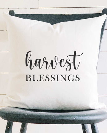 Harvest Blessings - Square Canvas Pillow
