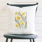 Daffodil (Garden Edition) - Square Canvas Pillow