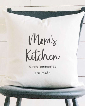 Mom's Kitchen - Square Canvas Pillow