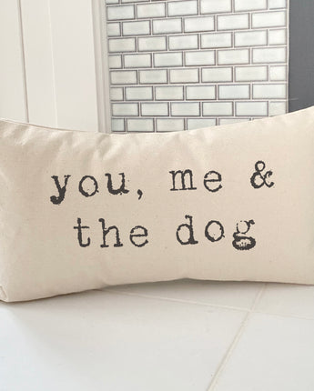 You, Me and... - Rectangular Canvas Pillow