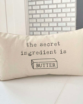 Secret Ingredient - Rectangular Canvas Pillow