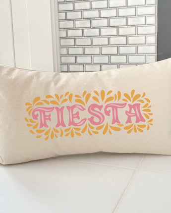 Fiesta - Rectangular Canvas Pillow