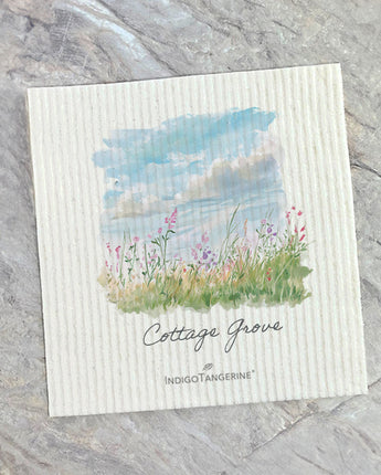 Spring Day - Custom Swedish Dish Cloth