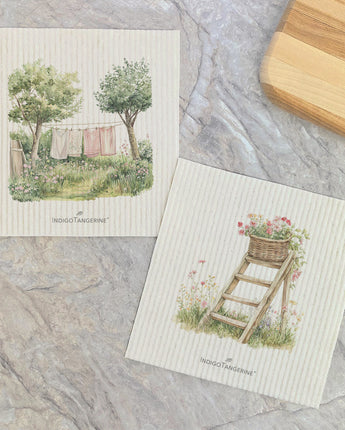 Spring Laundry Line - 2pk Swedish Dish Cloth