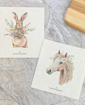 Floral Mare - 2pk Swedish Dish Cloth
