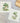 Lucky Mushrooms - St. Patrick's Day 2pk Swedish Dish Cloth