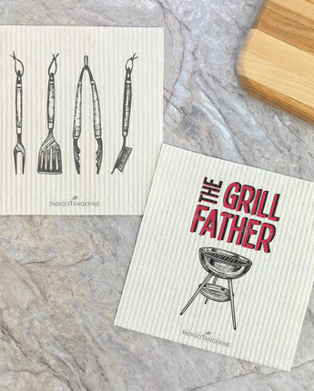 Grill Father, Grill Tools 2 pk - Swedish Dish Cloth