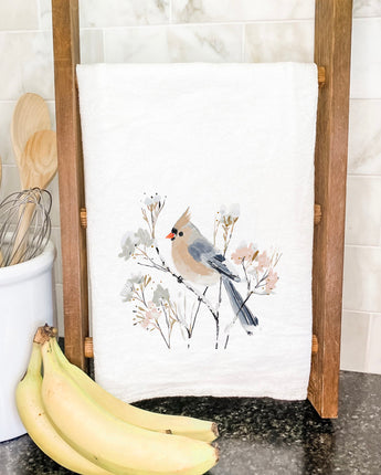 Little Winter Bird - Customizable Cotton Tea Towel
