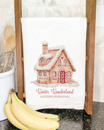 Winter Wonderland - Custom Cotton Tea Towel