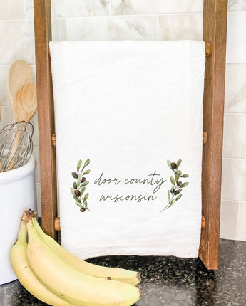 Olive Frond - Custom Cotton Tea Towel