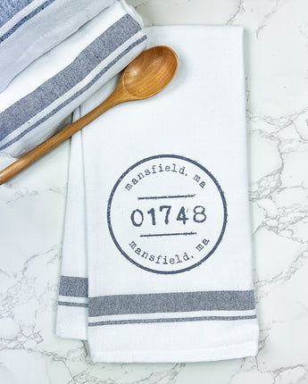 Postmark Stamp - Custom Premium Farmhouse Towel